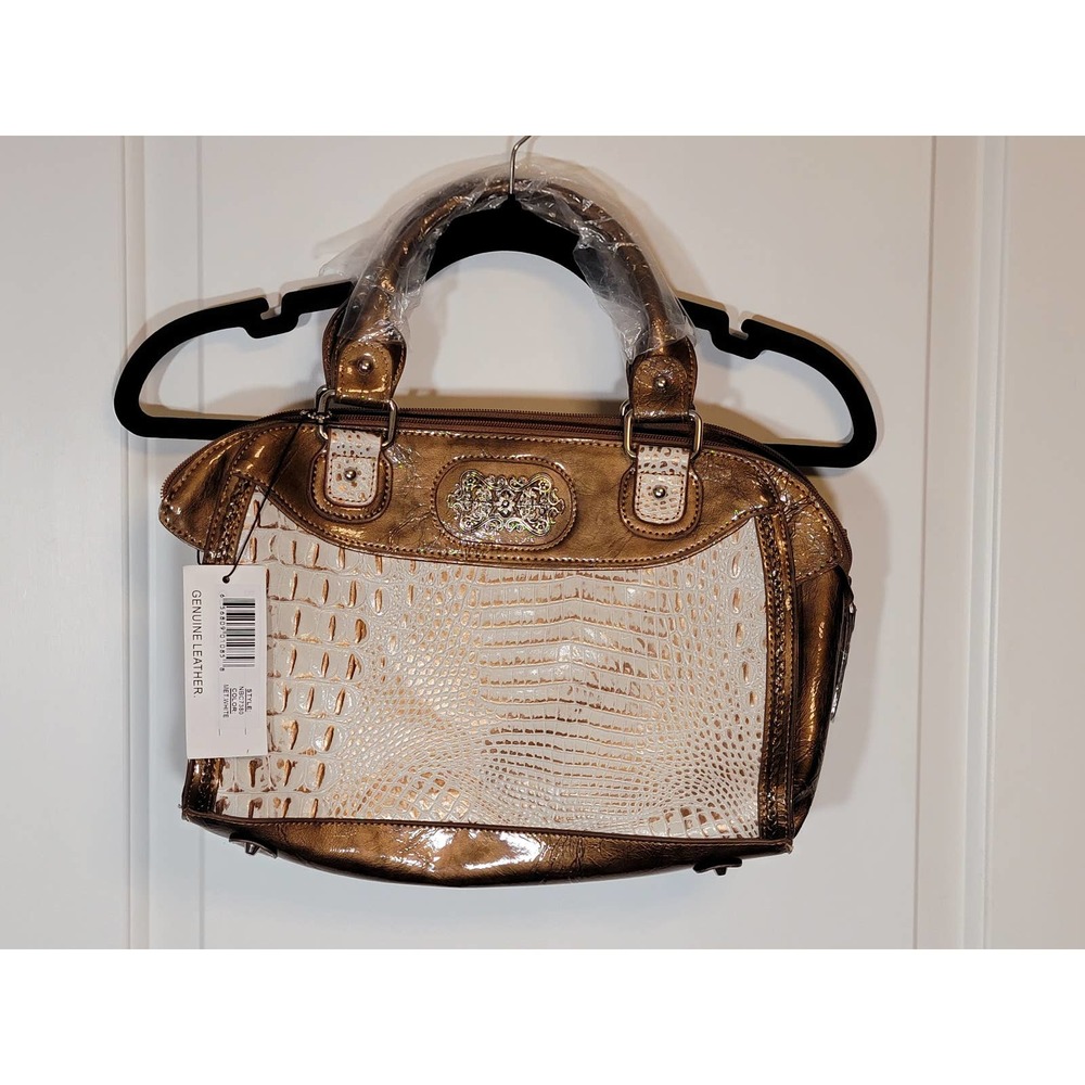 NWT Madi Clair leather handbag